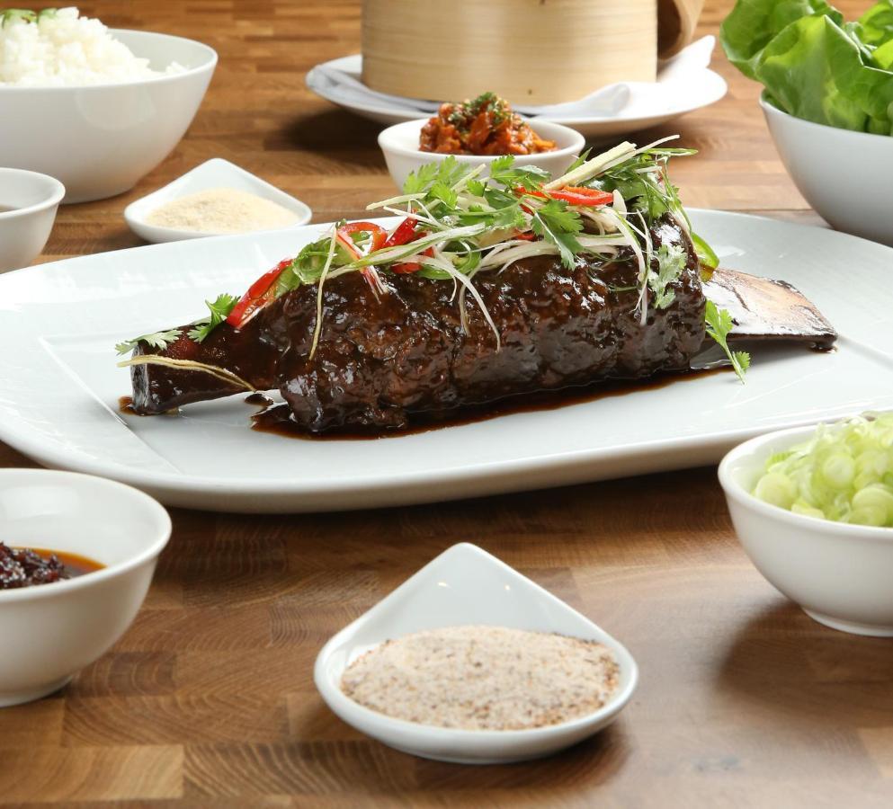 Mondrian Doha Hotel Exterior photo A prepared steak